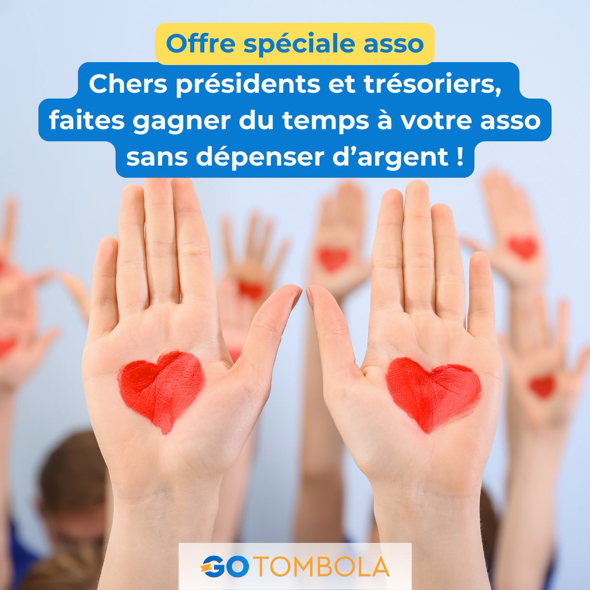 GoTombolaFR's tweet photo. 🤔 Notre manière de soutenir les bonnes causes ?
Ne rien lâcher et continuer à proposer des solutions concrètes !

⏰Jusqu'au 21 juin 2024, #GoTombola offre son service gratuitement aux associations jusqu’à 1000€ de collecte.

👉Rendez-vous sur https://t.co/D3pG4s6Wmm😉‌ https://t.co/Xi8bAvqQ78
