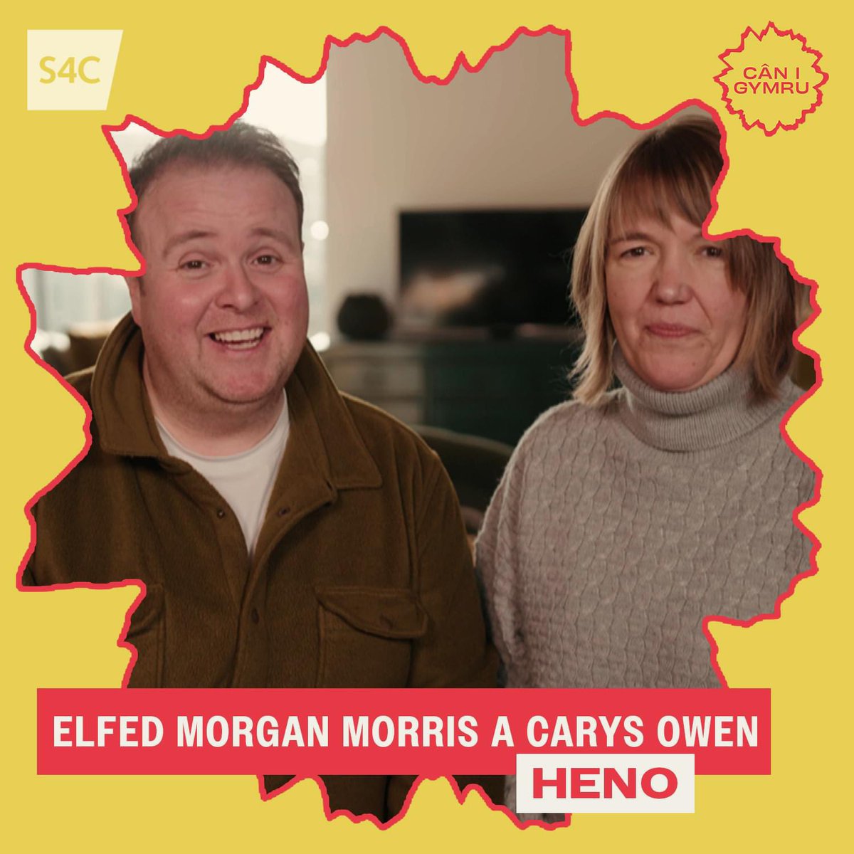Cân i Gymru (@canigymru) on Twitter photo 🪩 HENO 🪩
HENO gan Elfed Morgan Morris a Carys Owen yw'r gân nesaf sydd wedi cyrraedd yr 8 olaf! Gwrandewch ar <a href="/BBCRadioCymru/">Radio Cymru</a> heddiw i glywed y gân am y tro cyntaf!
Rhaglen Aled Hughes 10:05, Ifan Jones Evans 16:05 a Caryl 21:45.
#CiG2024 🪩 HENO 🪩
HENO gan Elfed Morgan Morris a Carys Owen yw'r gân nesaf sydd wedi cyrraedd yr 8 olaf! Gwrandewch ar <a href="/BBCRadioCymru/">Radio Cymru</a> heddiw i glywed y gân am y tro cyntaf!
Rhaglen Aled Hughes 10:05, Ifan Jones Evans 16:05 a Caryl 21:45.
#CiG2024
