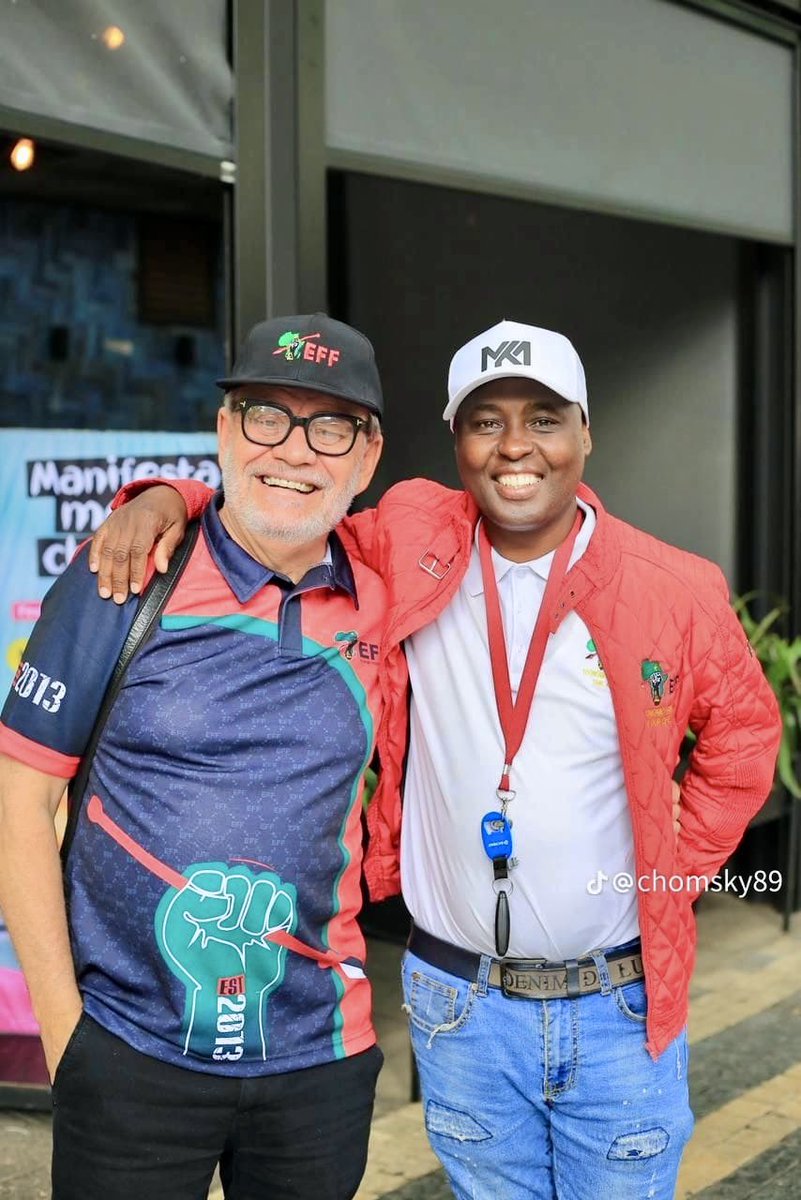 niehaus_carl's tweet photo. It is my revolutionary pleasure to congratulate Fighter #SechabaSono of the Johannesburg RCT #EFF Regional Command Team, a blessed and revolutionary birthday. I thank Fighter Sono for the outstanding work that he is doing as a committed regional leader and Ground Force of the mighty @EFF.
VivaEFF! βπΎ
A LUTA CONTINUA! βπΎ