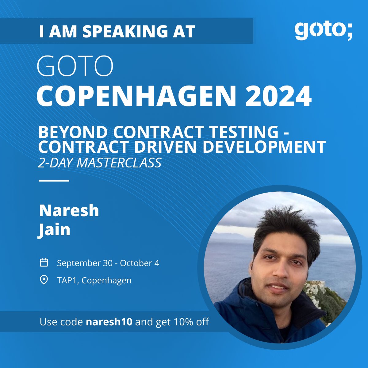 Join me at @GOTOcon from Sep 30-Oct 1 for a masterclass on #ContractDrivenDevelopment using @specmatic. Turn your #OpenAPI specs into executable contracts for parallel development & quicker time to market! Register here: gotocph.com/2024/mastercla…
#GOTOcph #CDD #Microservices