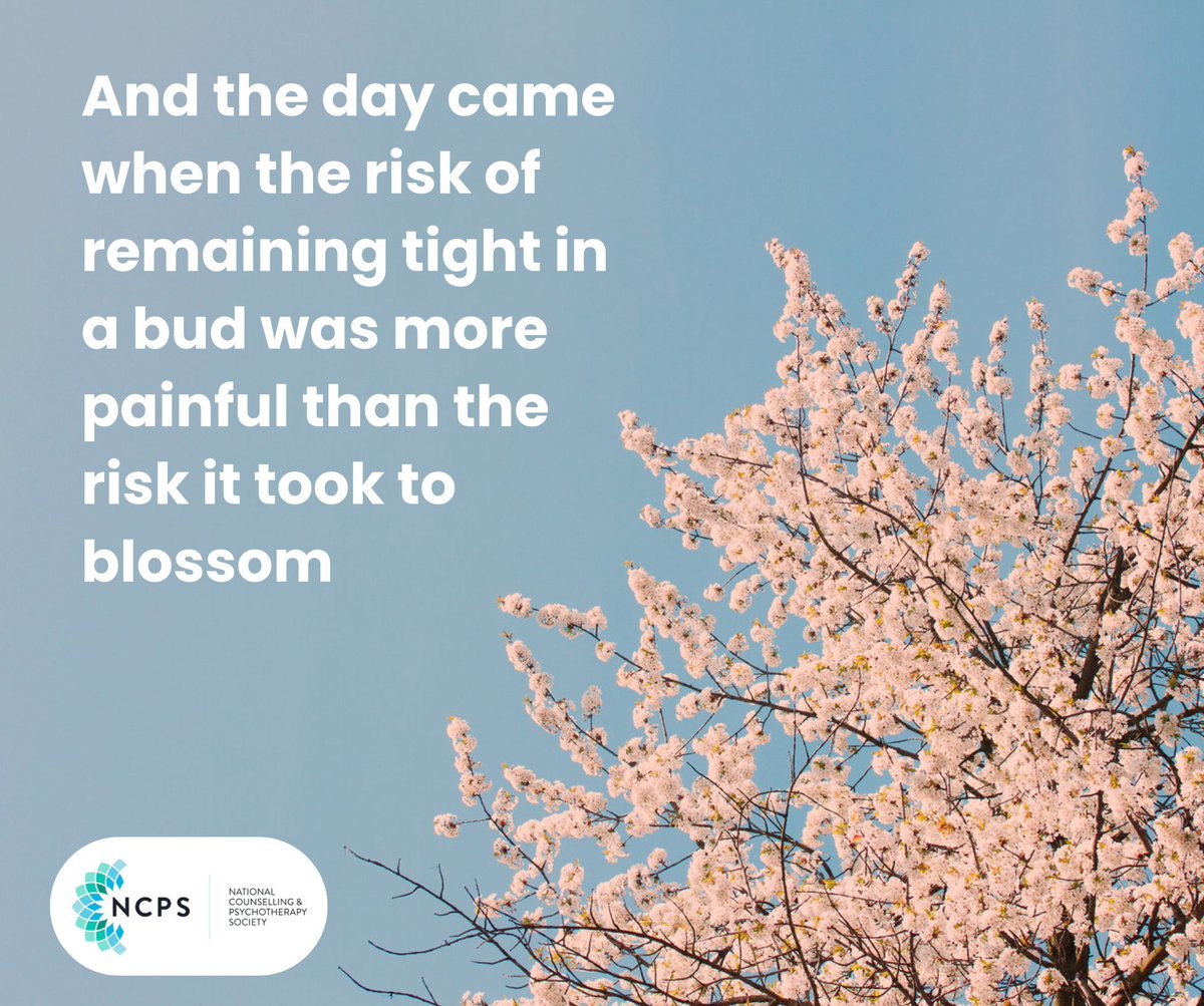 ncpscounselling's tweet image. The seasons can be a wonderful reminder of how beautiful change can be, even when it is not the easiest path  🌷  

#MondayMotivation #Springisonitsway #MentalHealthMatters #CounsellingMatters #SelfLove