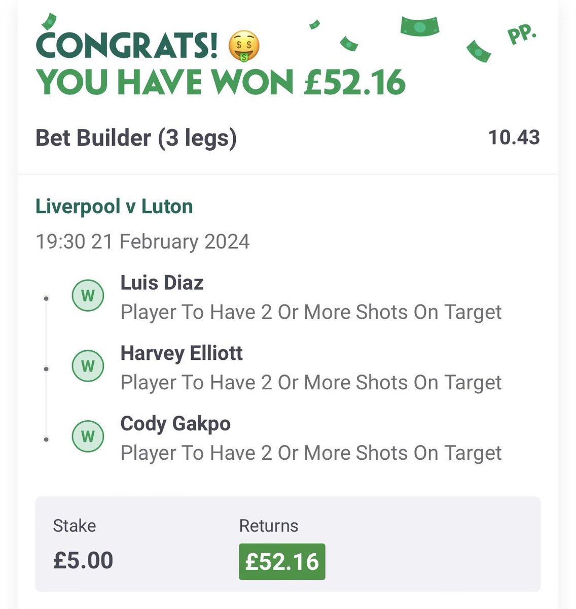 oj_tipsters's tweet photo. A bet builder tipped on our channel in the week, get involved so you don’t miss the next!

Join our FREE telegram 
https://t.co/JhQC5zJ8Lu https://t.co/R9pSLxfAbf