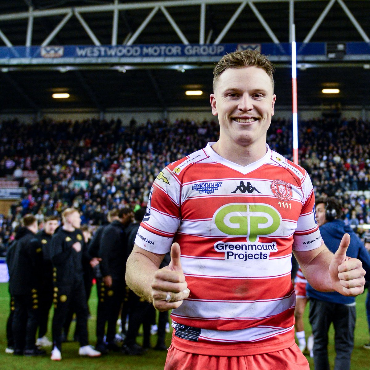 👍😃👍 

@JaiTField is all of us this Monday morning!

#WWRL #WorldClubChallenge