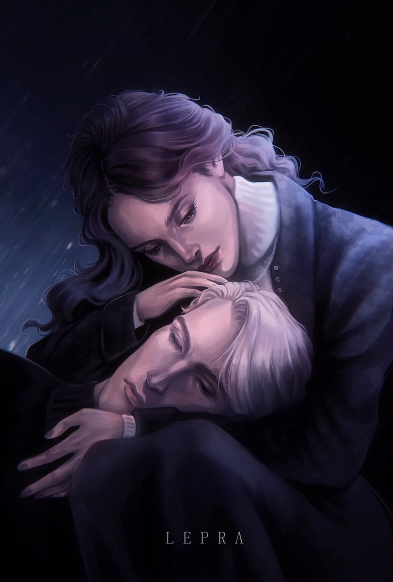 «I’m happy that you’re here. With me.»

art commission for russian ff “Прометеус”