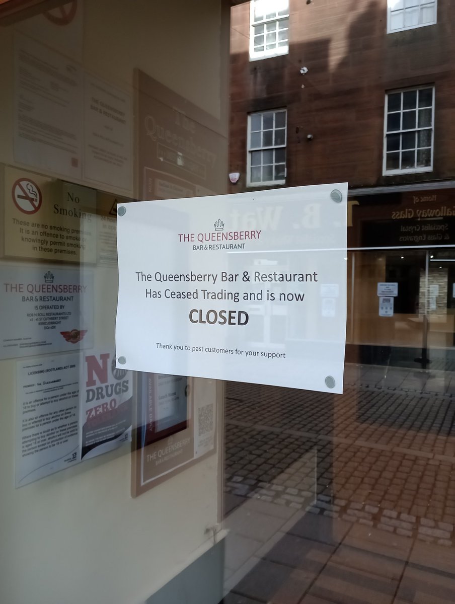 DumfriesVisit's tweet photo. Goodbye Queensberry Bar and Restaurant. https://t.co/o2GHRzAYUf