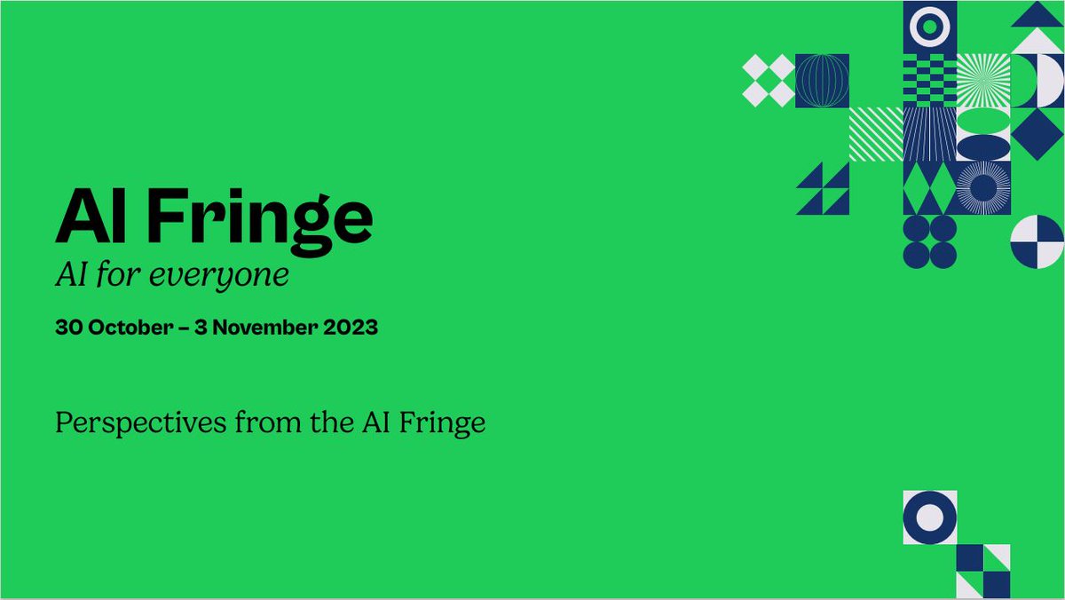 📢Exciting news! A new white paper titled “AI FRINGE PERSPECTIVES’ is now published, written by a consortium drawn from the attendees of @AISummitFringe with @responsibleaiuk ensuring a diversity of views garnered from the academic community. Download now rai.ac.uk/publications