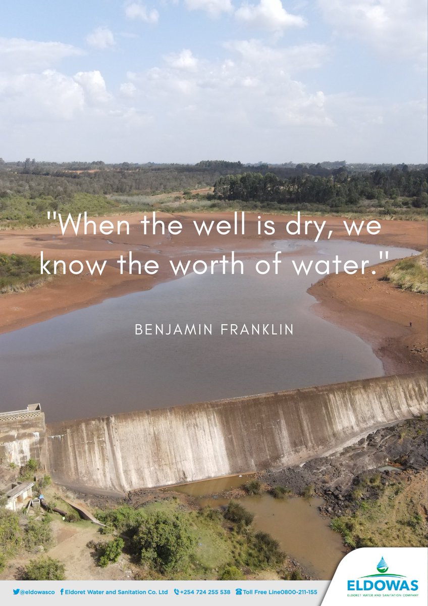 eldowasco's tweet photo. Be a responsible water user! Help us provide reliable service: Pay bills on time, report leaks, use water wisely, protect the meter. Emergency? Call 0757296543 #EnhancingQualityOfLife #lindamajimtaani https://t.co/XJCtTnvOwo