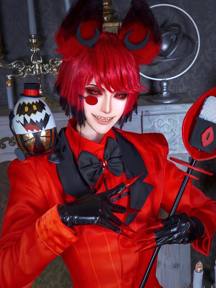 アラスター本物すぎて大泣きしました😢🌊 ウィッグから小物からメイク