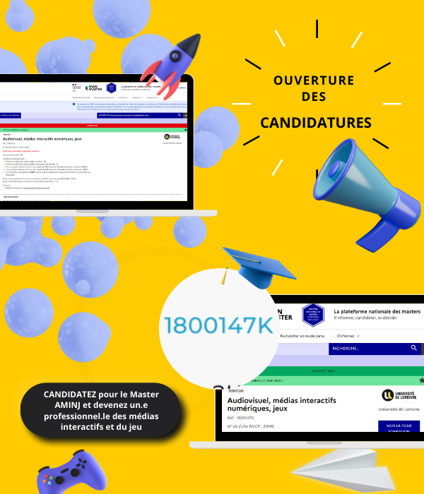 🎓🌟 Candidater dès maintenant !🌟🎓 📅 Les inscriptions sont maintenant accessibles sur la plateforme #MonMaster jusqu’au 24 mars 2024. @univ_lorraine #MasterAMINJ #UniversitedeLorraine #ParcoursCDL