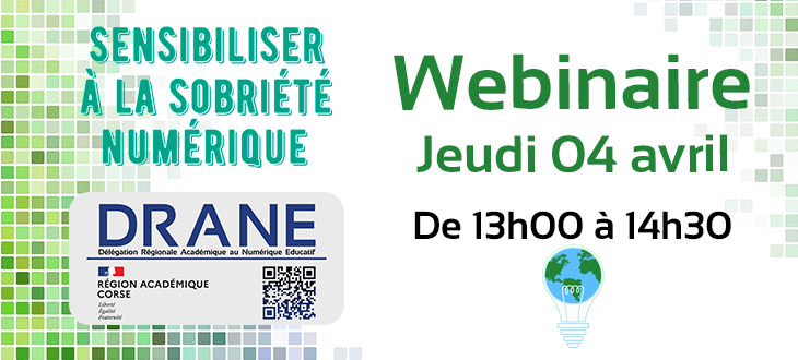 Dane_Corse's tweet image. 🌍Comment limiter l’impact #environnemental du #numérique ? Vous souhaitez sensibiliser les élèves à la réduction de leur empreinte numérique.
🖥️Rendez-vous en #webinaire le jeudi 04 avril 2024 de 13h00 à 14h30.
🔗Infos sur drane.ac-corse.fr/2024/02/23/web…
🔍@accorse #sobrietenumerique