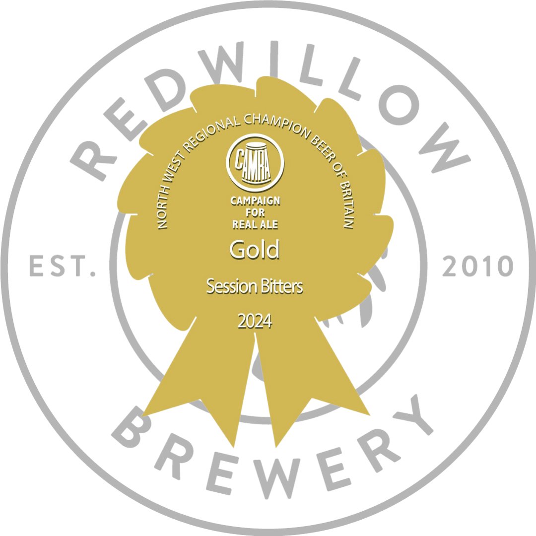 We're winners, baby! We've won Gold in the NW Regional Finals of the Champion Beer of Britain in the Session Bitter category with our incredible Feckless Best Bitter! Head to your favourite Redwillow drinks dispenser to find out why 🏅