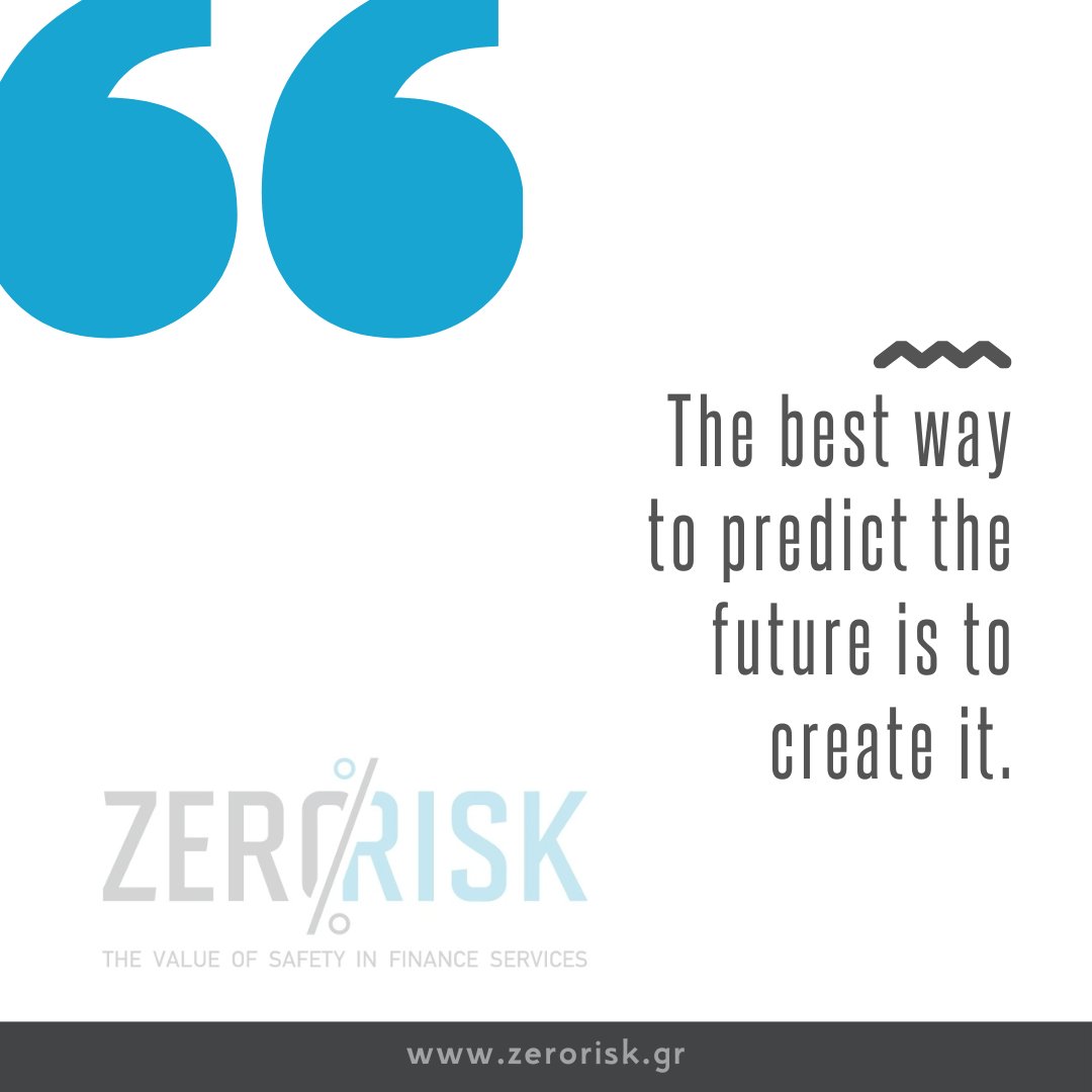 'The best way to predict the future is to create it '

.
.
.

#qotd #monday #quotes #motivation #By #zerorisk #skg #logistes #logistiko #grafeio #thessaloníki