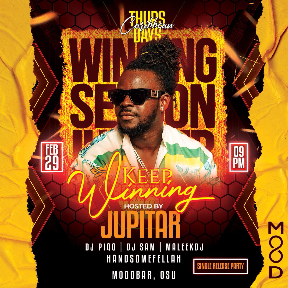 29th FEB. 04  @moodbarghana this coming Thursday 🔥🔥is gonna get active 🚀.. inviting all to my single release 🎈 ( I KEEP WINNING 🏆)
Prob by.. @damagemusiq 🇯🇲🇬🇭… pull up let’s turn up 🍾
@3musictv @4syte_tv <a href="/bryttv/">Bryt TV</a> <a href="/WatsUpTV/">WatsUp TV</a>