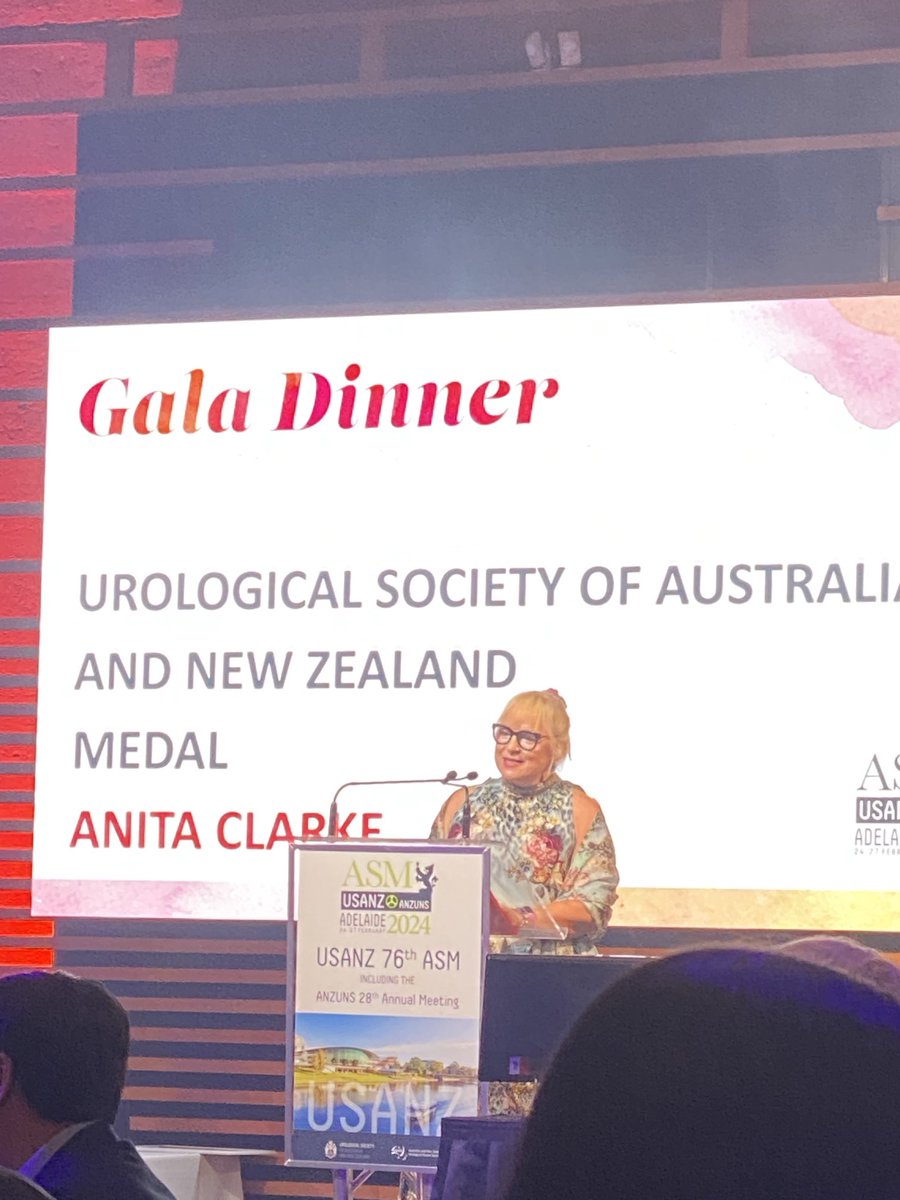Congratulations ⁦<a href="/anitahclarke/">anita clarke</a>⁩ recipient of the prestigious USANZ medal..