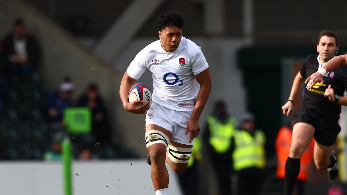 ExeterChiefs's tweet photo. A win for our England A Boys this weekend against Portugal 👊

🫳 With tries from Rusi, Hodgey &amp; Greg.

🌹91 - 5 🇵🇹

#JointheJourney | #ENGvPOR https://t.co/WKk14fhfDA