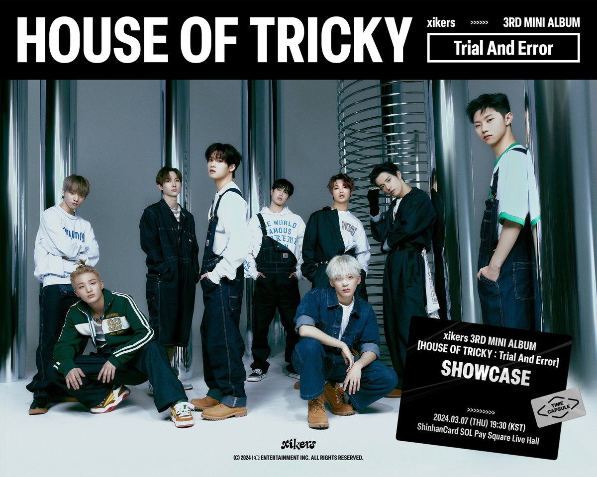📷] xikers - 3RD MINI ALBUM [HOUSE OF TRICKY : Trial And Error
