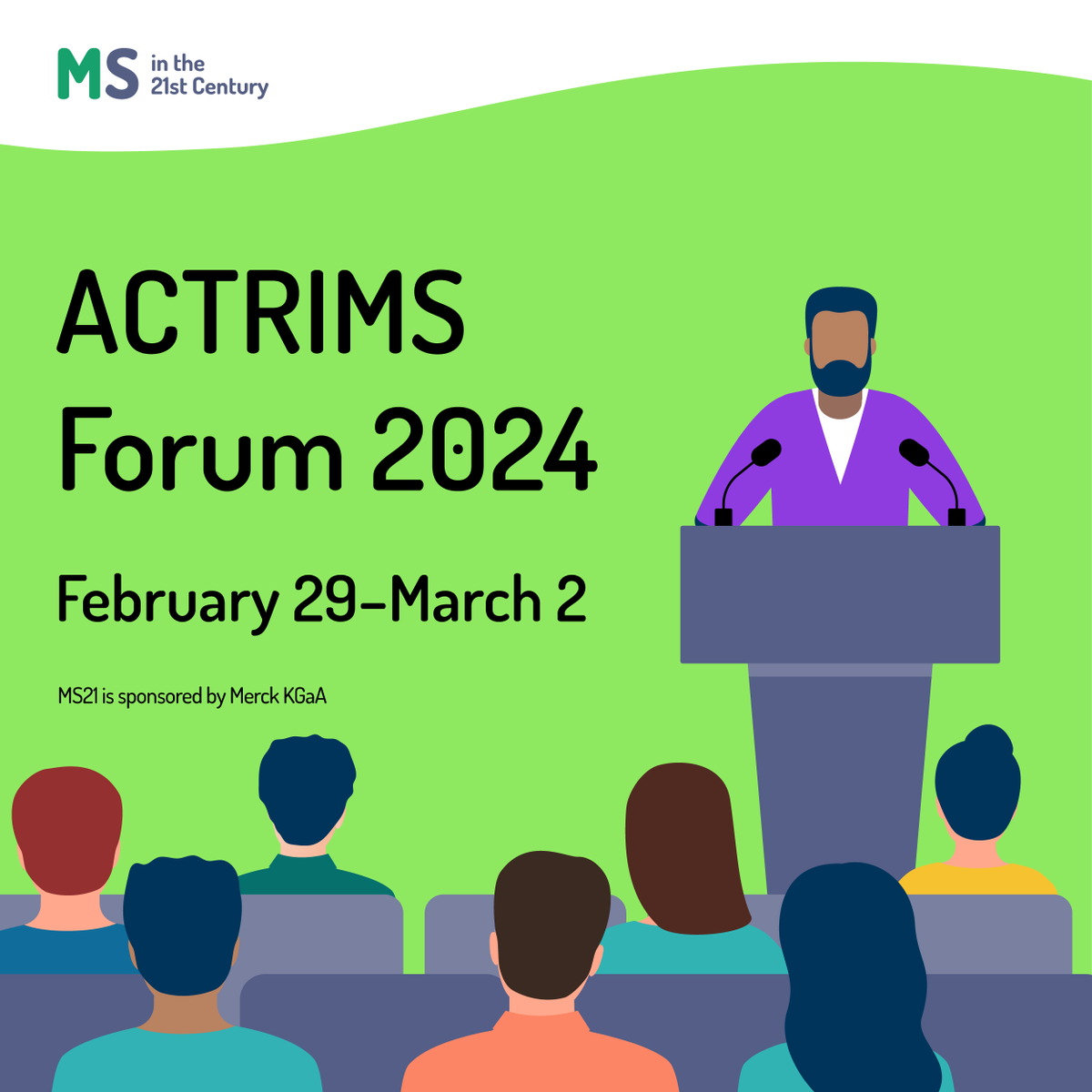ACTRIMS will be holding its annual forum in 2024. This year’s theme is “Breaking Barriers in MS”.

The conference will cover topics such as unequal access to healthcare and more.

Read more about the conference here: actrims.org

#mstreatment #ms #ACTRIMSForum