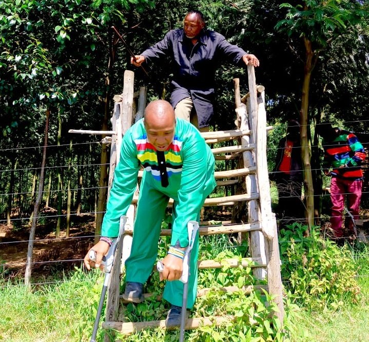 Many Kenyans wanted me to be healed by Benny Hinn but I am a four-legged beast (Prado) I may not be comfortable with two legs (boda boda) There is ability beyond my disability, I turn obstacles into stepping stones. I have been in parliament twice courtesy of my broken legs