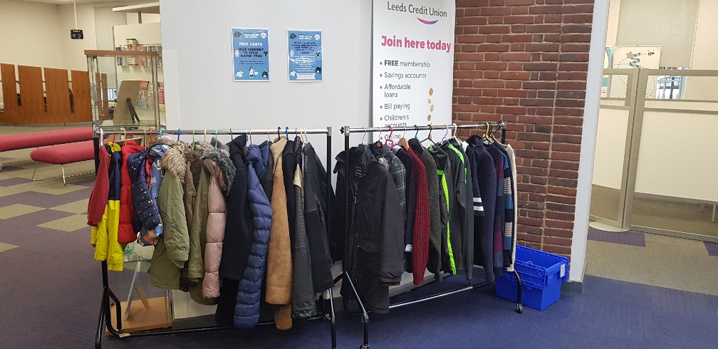 We're coming to the end of the #leedswintercoatappeal, so if you need a FREE coat or know someone that would benefit from one, please visit your nearest collection point this week. Full details of where you can get a coat can be found on our website zerowasteleeds.org.uk.