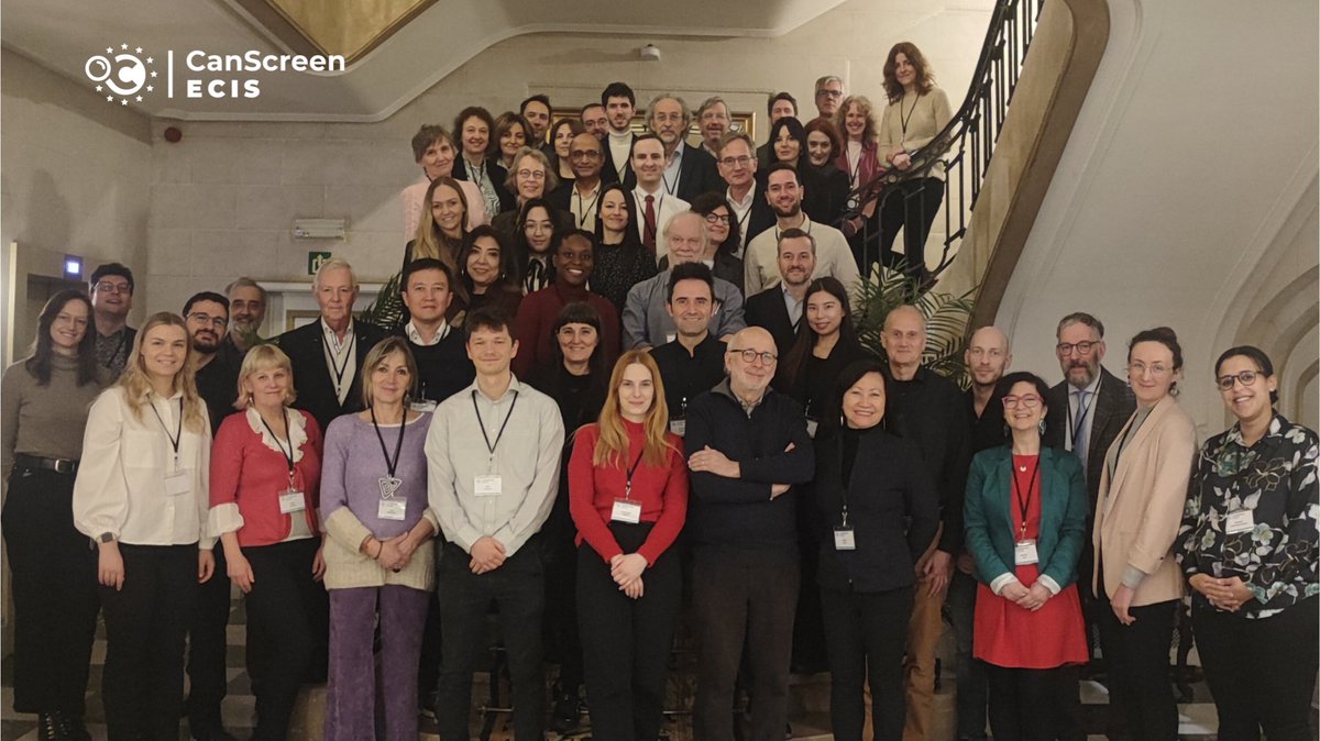 Last week, we concluded the CanScreen-ECIS project with a two-day final dissemination workshop. Thank you to all the project partners for their amazing work in improving #CancerScreening data in Europe! Visit the project website for more updates ➡️bit.ly/49892Tv