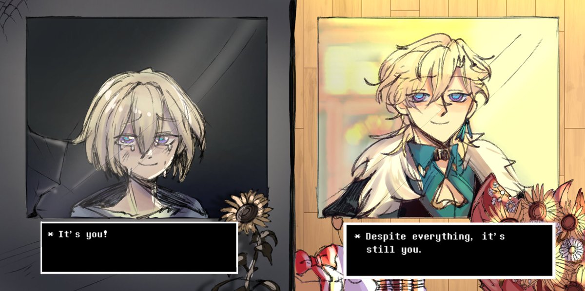 * It's you! 
* Despite everything, it's still you.

#Aventurine #hsr #HonkaiStarRail