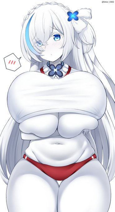 「以前の体操着はもう小さすぎますね…」
#アズールレーン 
#TB育成 