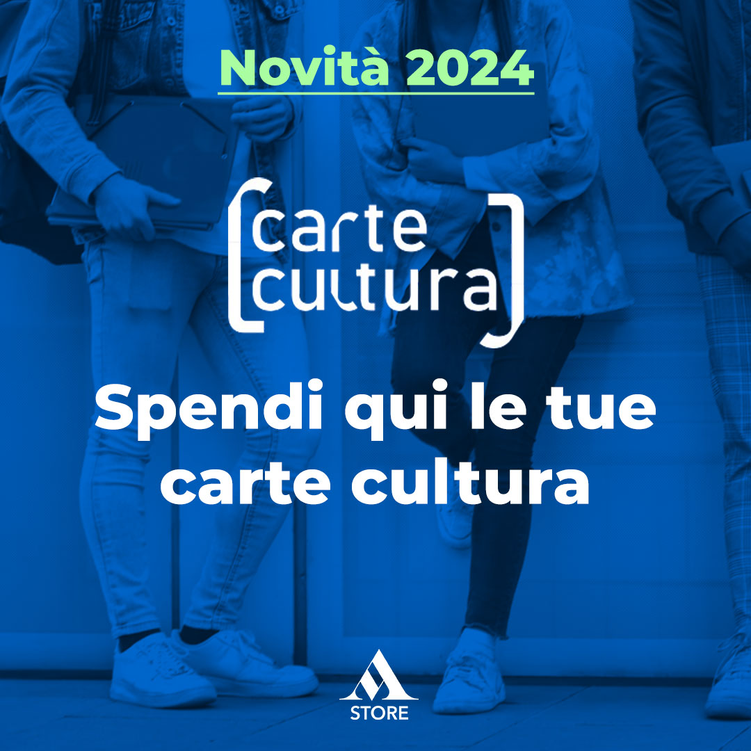Carta della Cultura Giovani e Carta del Merito sono attive nelle Librerie Mondadori. Spendi fino a 500€ in libri, manga e musica!

Leggi il nostro approfondimento ➡️ mondadoristore.it/carte-cultura/

#CarteCultura #CartaCulturaGiovani #CartaDelMerito #18app