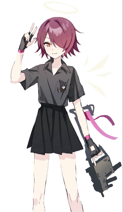 ブルアカコラボのエクシア 