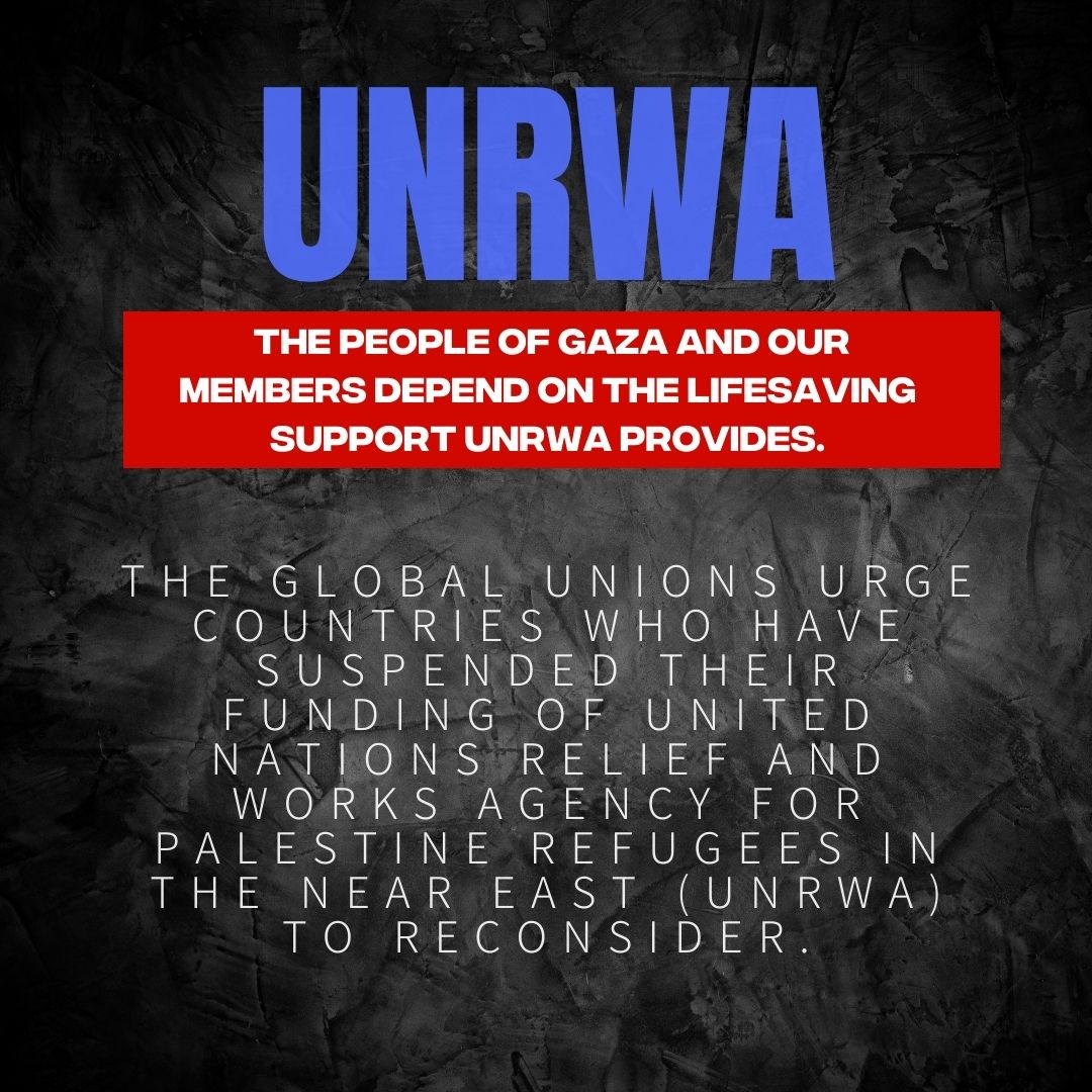 In #Gaza, there are 1.7 million displaced people. The systems providing food, medical care, drinking water and sanitation are collapsing. This crisis is why we must #DefendUNRWA and call on all governments to fully fund the agency.