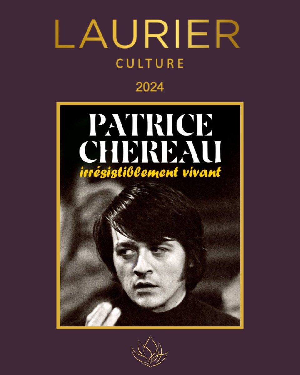 🎉 Révélation du Gagnant au Laurier Culture 🏆 Félicitations à 'PATRICE CHEREAU, IRRESISTIBLEMENT VIVANT' 🎭 pour avoir remporté le Laurier Culture ! 🌟 @marion_stalens @ARTEfr #Lauriers2024 #Theatremarigny #TV5Monde