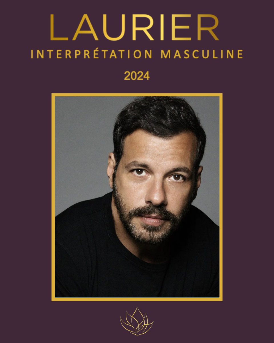 🎉 Révélation du Gagnant du Laurier Interprétation Masculine🏆 Félicitations à LAURENT LAFITTE  pour avoir remporté le Laurier Interprétation Masculine ! 🌟 @Laurent_Lafitte #Lauriers2024 #Theatremarigny #TV5Monde