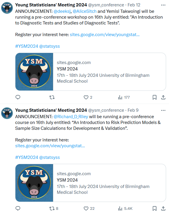 Jon Deeks FMedSci tweet media