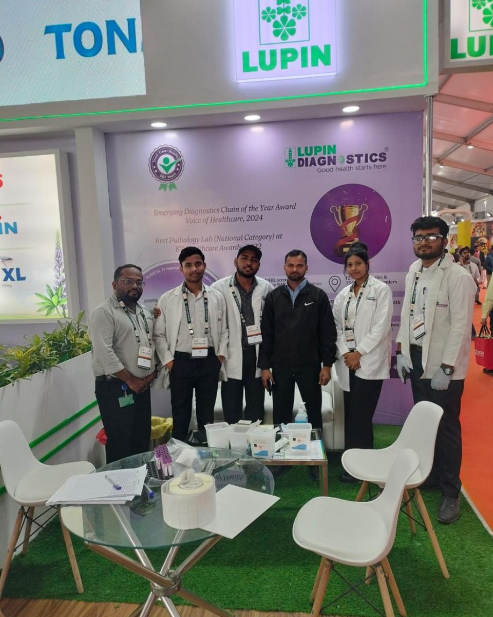 LupinDiagnostic's tweet image. Attendee panel closedTeam Lupin Diagnostics participated in the prestigious APICON, New Delhi making a mark by testing more than 500 doctors visiting the Lupin stall. We are glad and eager to be a part of such platforms.
#delhi #apicon #lupindiagnostics #healthcare