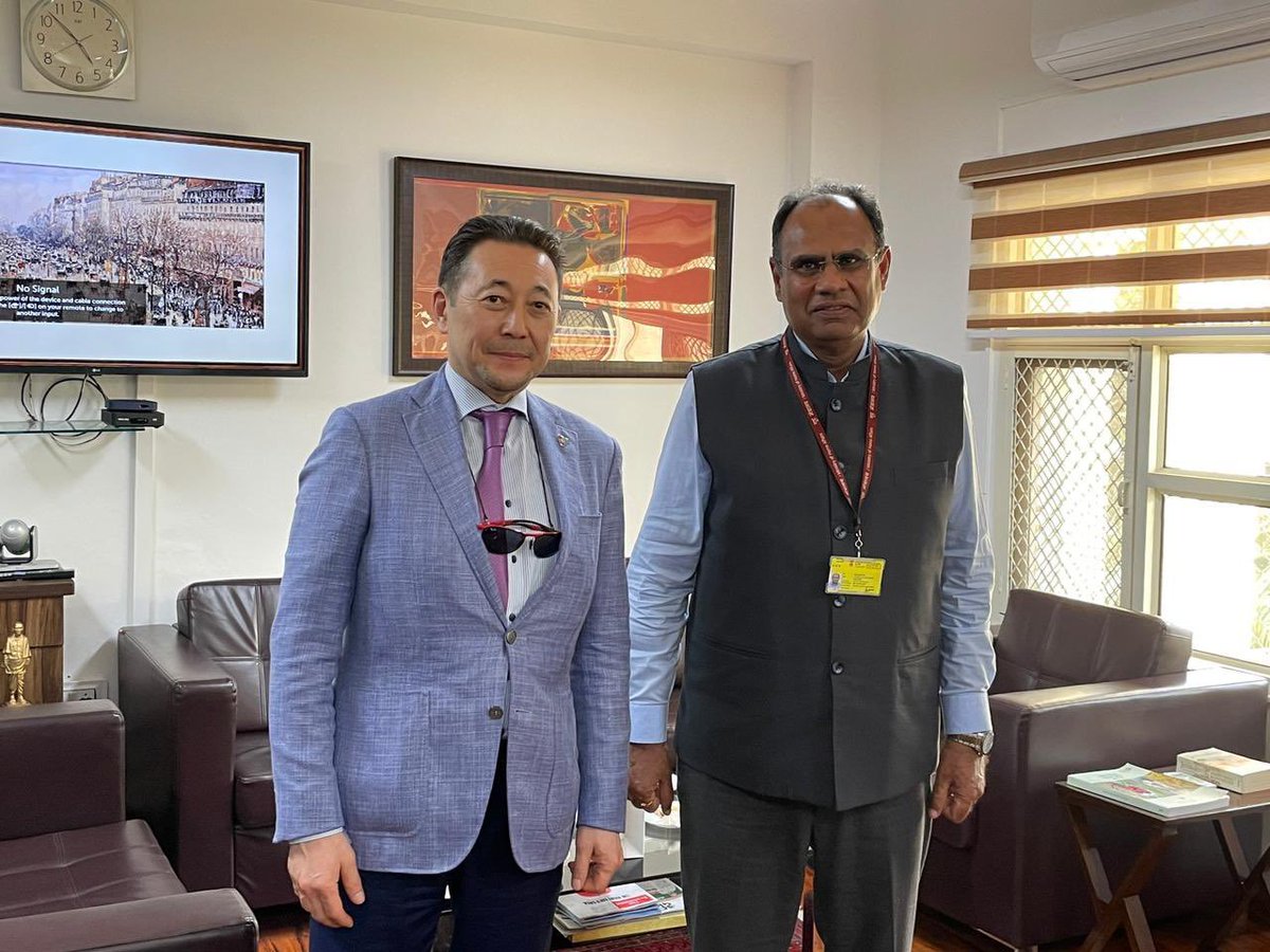 #CICA Secretary General Kairat Sarybay concluded his working visit to #India. The business trip included consultations at the Ministries of External Affairs, #Youth Affairs and Sports, as well as meetings with representatives of the #business community and research institutes…