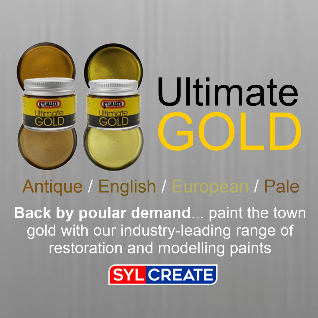 BACK IN STOCK 🟡

After many hours in the SylCreate Lab, we have found a way to start manufacturing all four colours in our popular range of Ultimate Gold paints

Shop here 👉 bit.ly/ScUG24