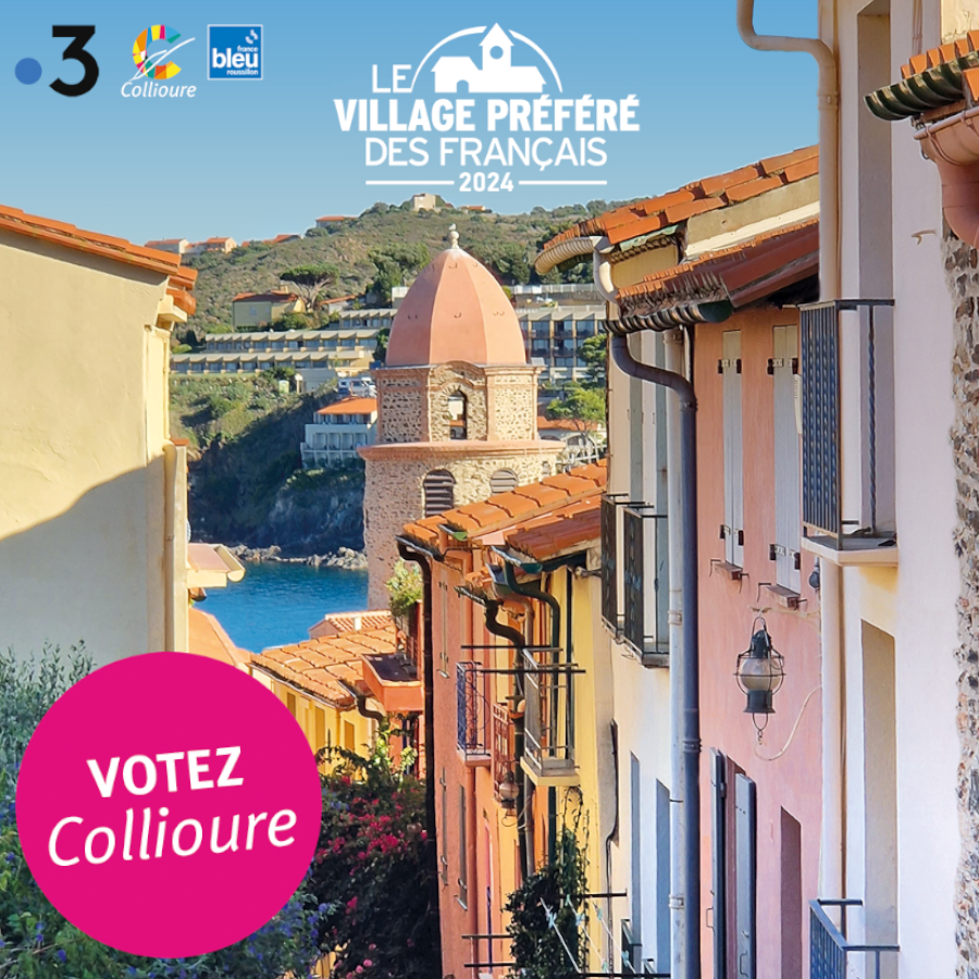 La Chambre des Propriétaires du Grand Paris ❤️Collioure
A l'occasion du concours "Le village préféré des français", la CPGP a choisi 😉 !
Aidez nous à faire gagner Collioure en vous rendant sur: francetelevisions.fr/et-vous/partic…
Vous pouvez également voter par ☎️: 32 45 (service payant)