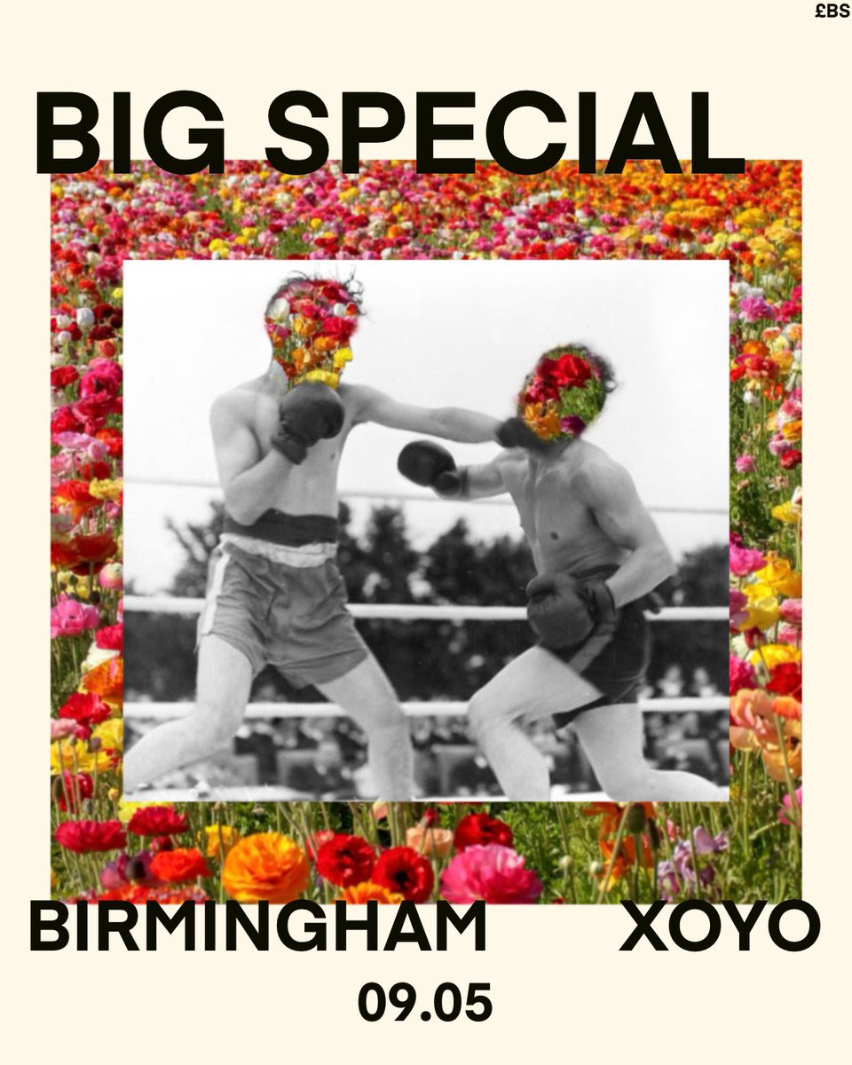BIRMINGHAM. @XOYOBirmingham 

We are back in 0121 this MAY with our biggest hometown headline show to date. 💪💪

A third of the tickets sold in the first weekend of being on sale which is unreal, so grab yours sharpish via the link. 

linktree.com/bigspecial