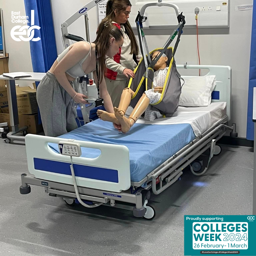 East Durham College tweet media