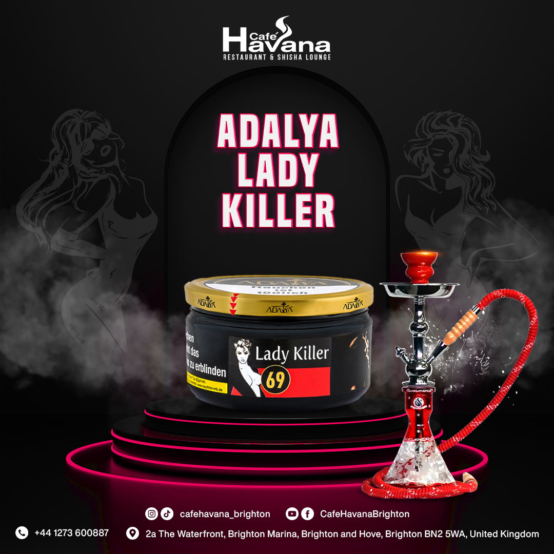 Experience Adalya Lady Killer at Cafe Havana - Your Ultimate Restaurant and Shisha Lounge Destination in Brighton Marina! 🌟
 #brightonmarina #NightOutBrighton #shishaexperience #ladykillers #love66 #ladykillerpics #ladykillers #ladykillers 

#love66 #brightonlife