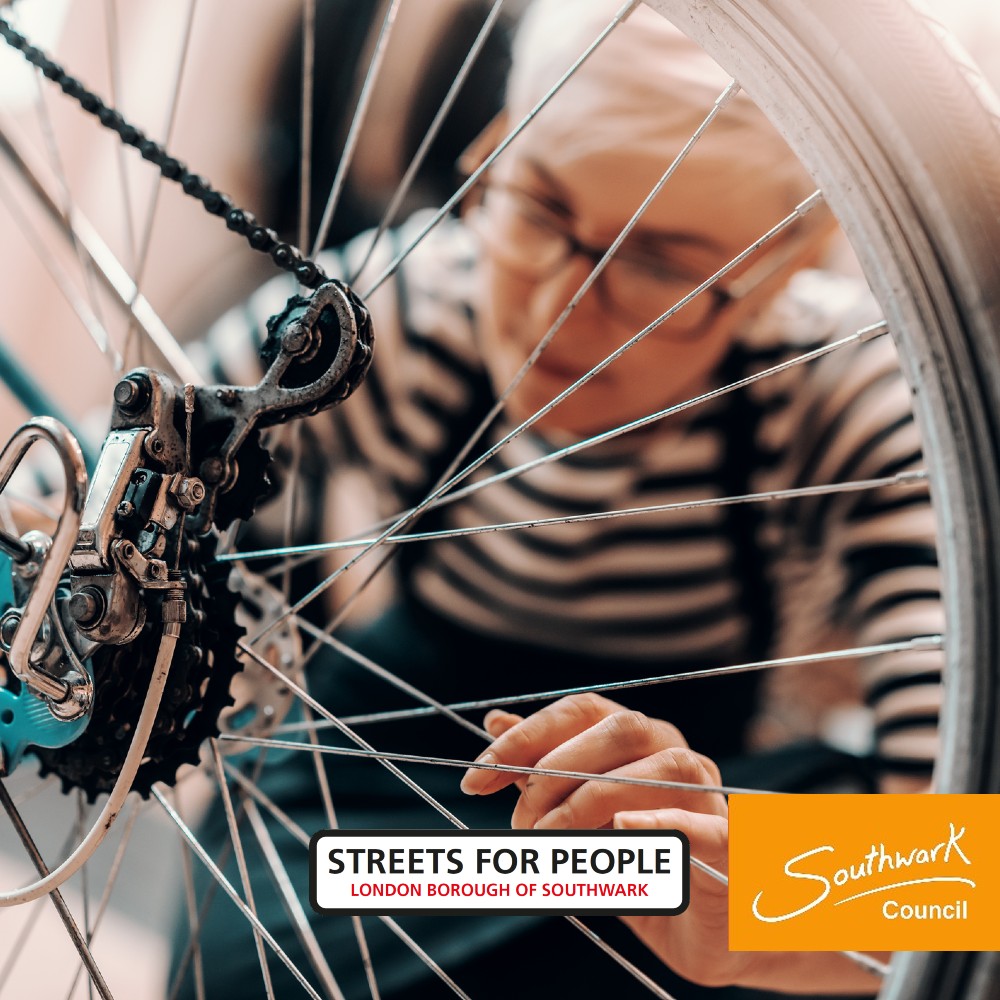 Come along to @KingsCollegeLon for our bike fair on Tuesday 27 Feb, from noon - workshops, tips and advice, including how to fix your bike with @CommunityCycleworks, cycling safely with @peddlemywheels, police security marking, and more orlo.uk/VGwwa #StreetsforPeople