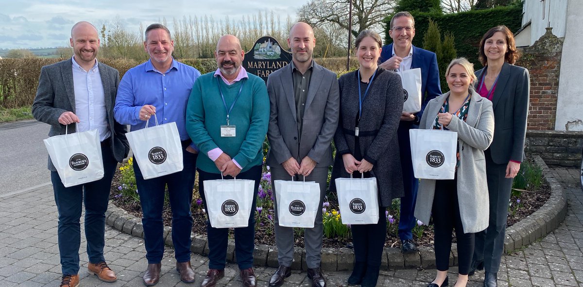 Thank you to our customer, @BarbersCheese for hosting some of our team last week. They had an insightful tour, learning about their business ethos and what it takes to comply with the Product of Designated Origin rules. #milkcollection #BritishCheese #BritishFood #warehousing