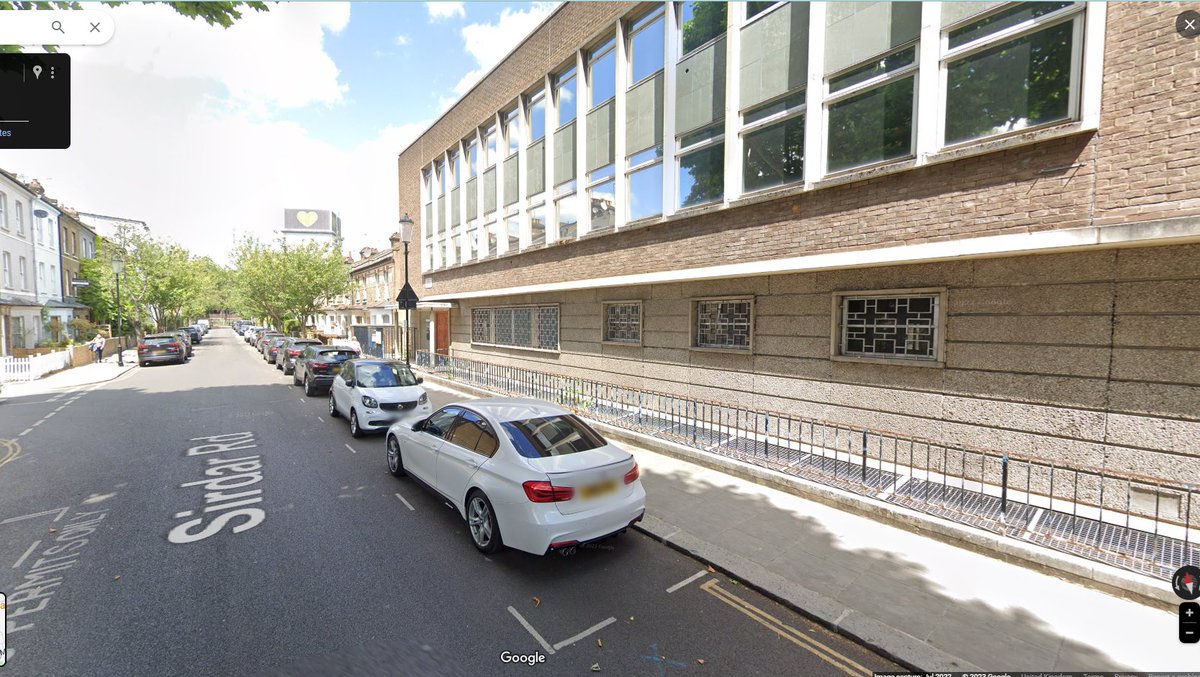 Back on here for a #twitterstorian query. Left is a photo from the Met Police files on the Mangrove 9 demo on 9 August 1970. Right is 2022 streetview. Grenfell Tower is in the background of the latter. What is the tower in 1970? Grenfell was only constructed in 1972-4???