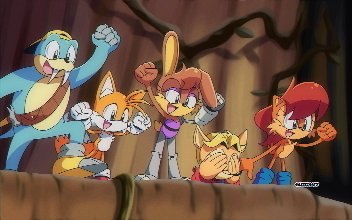 Classic styled Freedom Fighters
#SonicSatAM
#SonicTheHedgehog