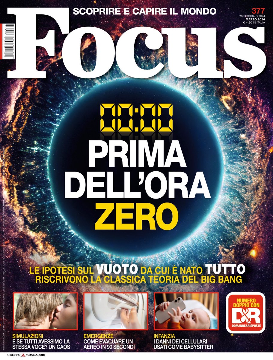 Vi piace la copertina del nuovo numero di Focus? O preferite quella di Focus Storia?