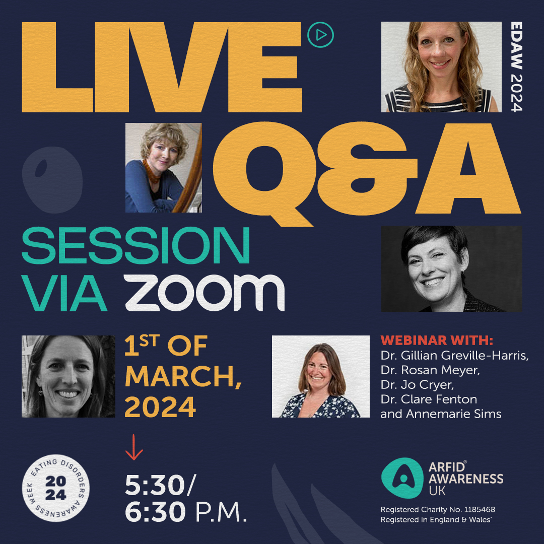 #EDAW #edaw2024 #edawareness #arfidunderstood #wearenotbeingfussy Visit Eventbrite to sign-up.