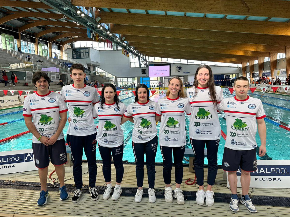 🏊🏻‍♀️ Con 7 participantes no Cto de🇪🇸Open fixemos un gran papel neste campionato de máximo nivel, clasificatorio para os Xogos Olímpicos: 4 medallas🏅, 1 MMG e 2 top-10 nas probas de remudas (4x100L e 4x100S) foron o máis destacado da nosa participación!
.
<a href="/ponteareas_gal/">Concello Ponteareas</a> <a href="/depo_es/">Deputación Pontevedra</a>