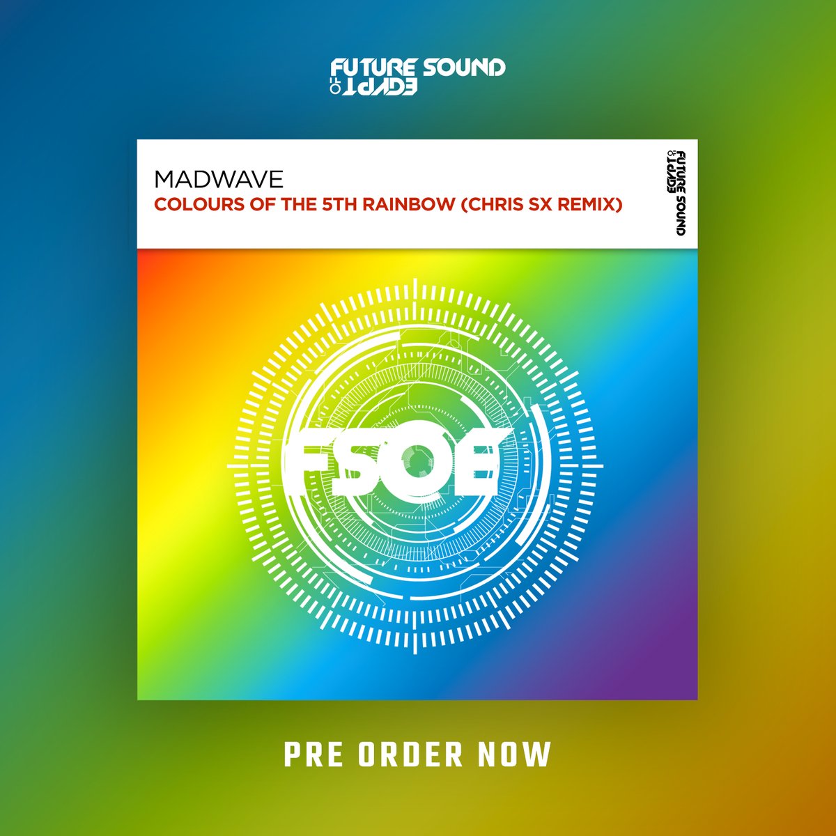 madwavemusic's tweet image. 'Colours Of The 5th Rainbow,' one of my most successful originals, got a brilliant remix by the talented German producer @ChrisSxofficial!

Coming out soon on @FsoeRecordings, you can pre-order/pre-save it now
→ fsoe.streamlink.to/coloursofthe5t…
