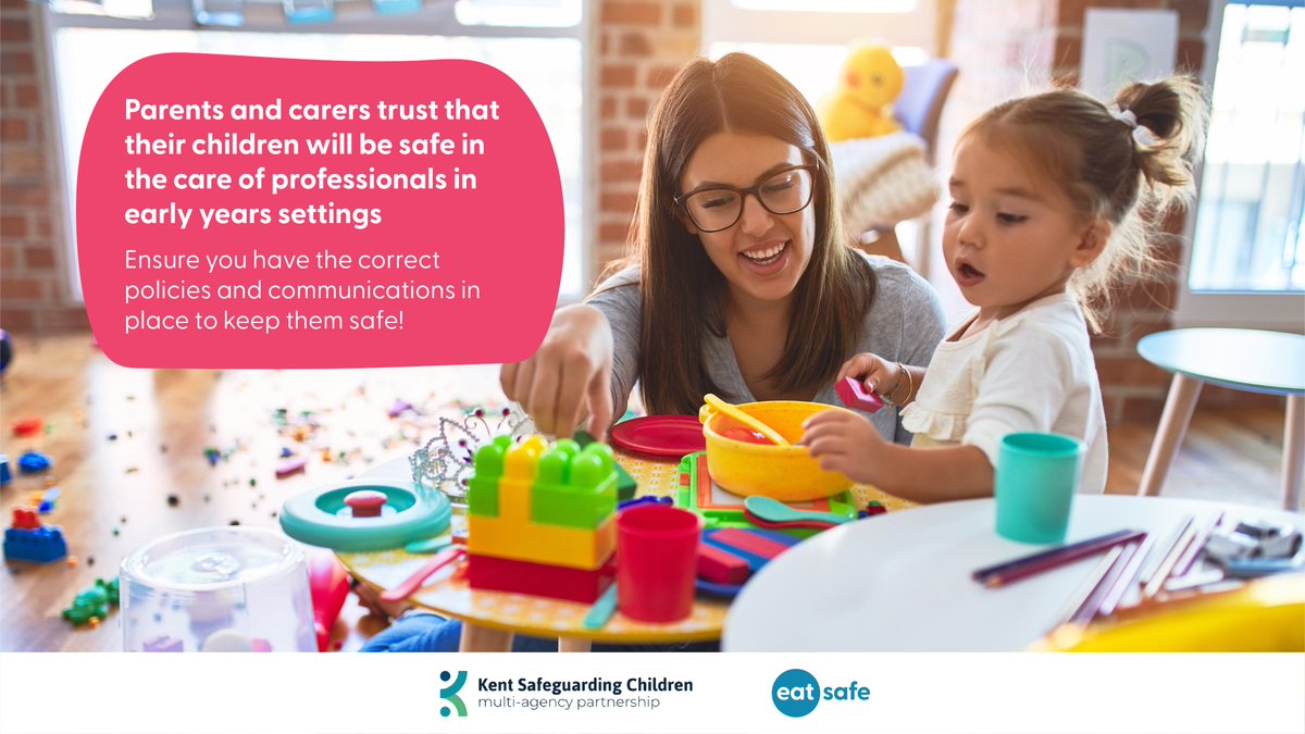 Visit our website to get your resource pack for safer eating in your early years setting kscmp.org.uk/guidance/eatsa… #eatsafe #safeeating #choking #chokinghazard #eating #children #babies #nursery #preschool #earlyyears #earlyyearssetting #prevention