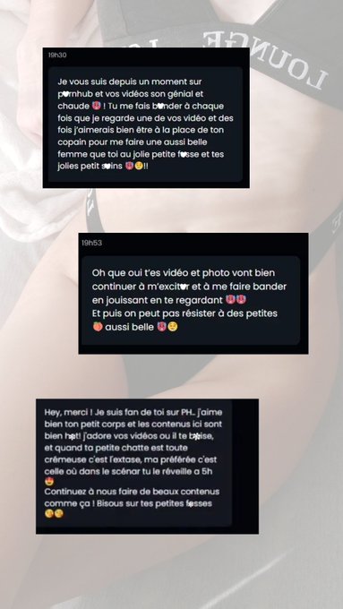 Ce que me disent mes abonn&eacute;s en voyant mes plateformes priv&eacute;es ! 🥵🔥 Toi aussi rejoind moi vite ! ⬇️ https://t<a href="/tag/porn"class="tags"><span>#porn</span></a><a href="/tag/mym"class="tags"><span>#mym</span></a><a href="/tag/onlyfans"class="tags"><span>#onlyfans</span></a>