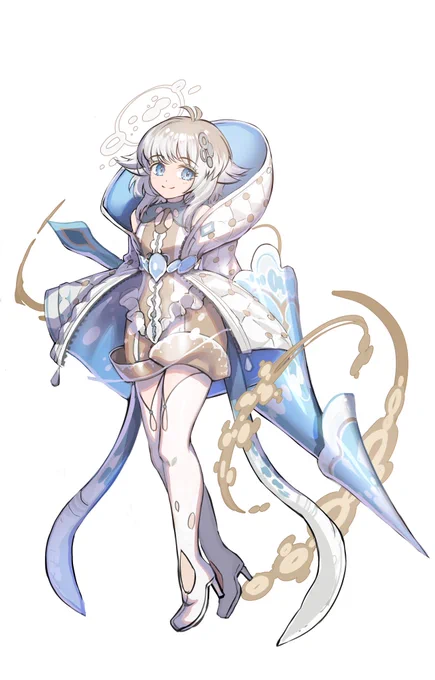 キャラデザ練習 タコクラゲ#創作 #オリジナル 